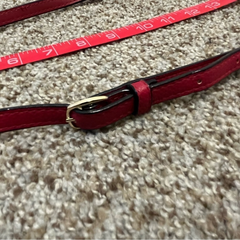 Victoria's Secret Red Clutch/Purse with Gold Accents - Picture 12 of 14